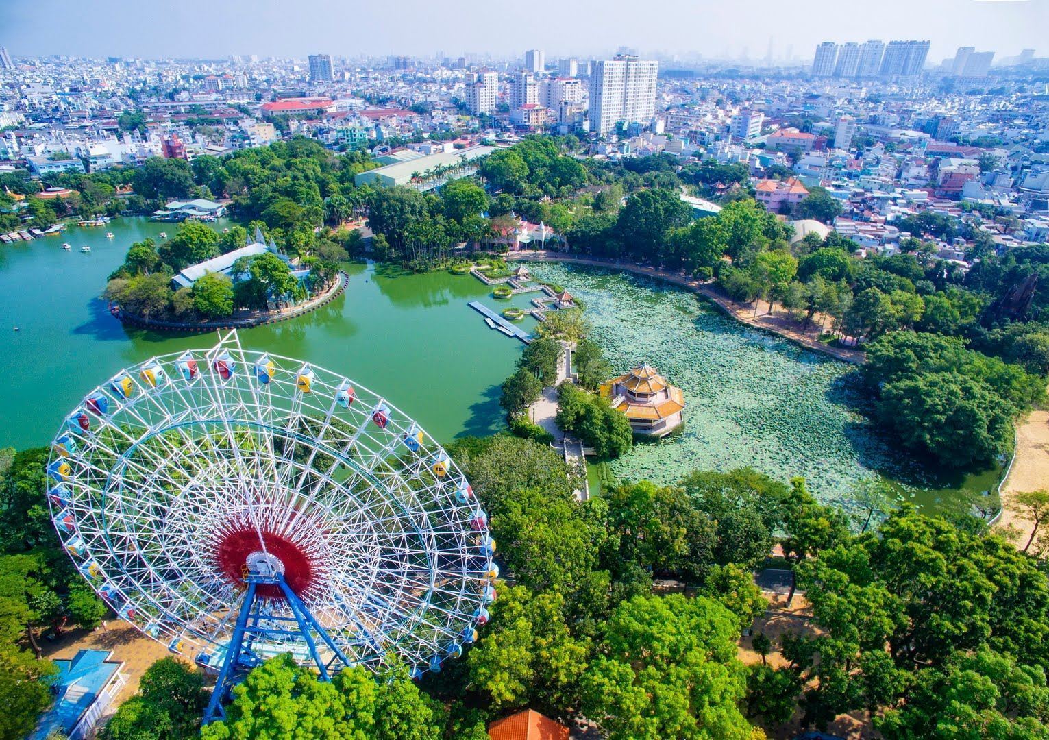 Lưu ý khi thiết kế công viên văn hóa