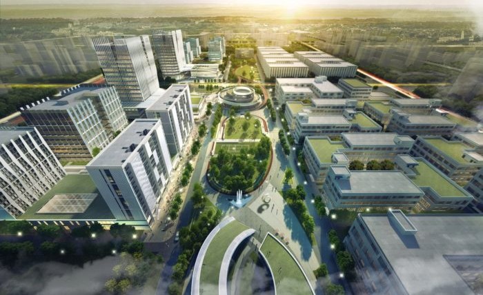 Trung tâm triển lãm của Zhengzhou Linkong tại công viên Biopharmaceutical