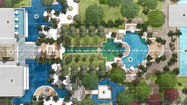 Đồ án Kiến trúc cảnh quan - LAMERO Làng Vân Resort - Phan Hoàng Quang Minh