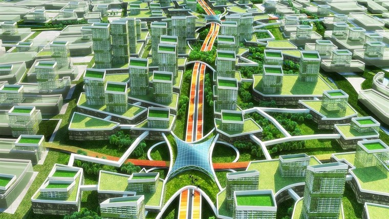 Thiết kế đô thị - Đường cao tốc hữu cơ G107 Bảo An