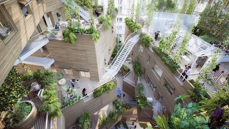 Ốc đảo xanh của Issy - MVRDV