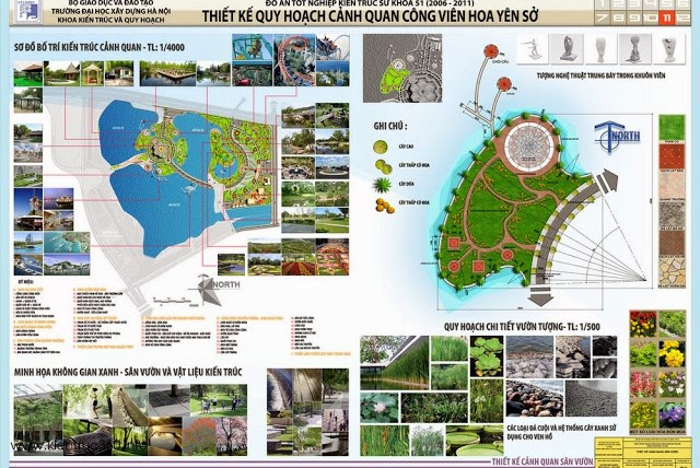 Tổng hợp tài liệu đồ án tốt nghiệp-(Phần 1) Quy hoạch công viên, khu nghỉ dưỡng,...
