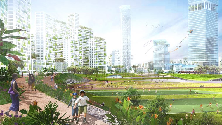 Forest City - Maylaysia - Thành phố "Rừng"