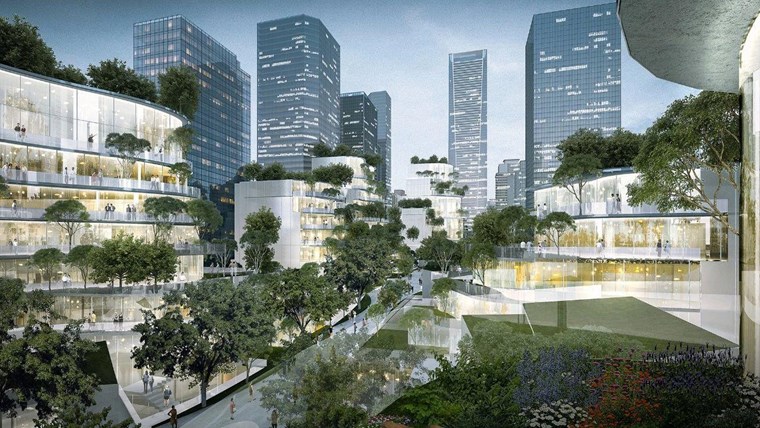 Dự Án Quảng Trường Bên Bờ Vịnh Thâm Quyến / Shenzhen Bay Square Waterfront