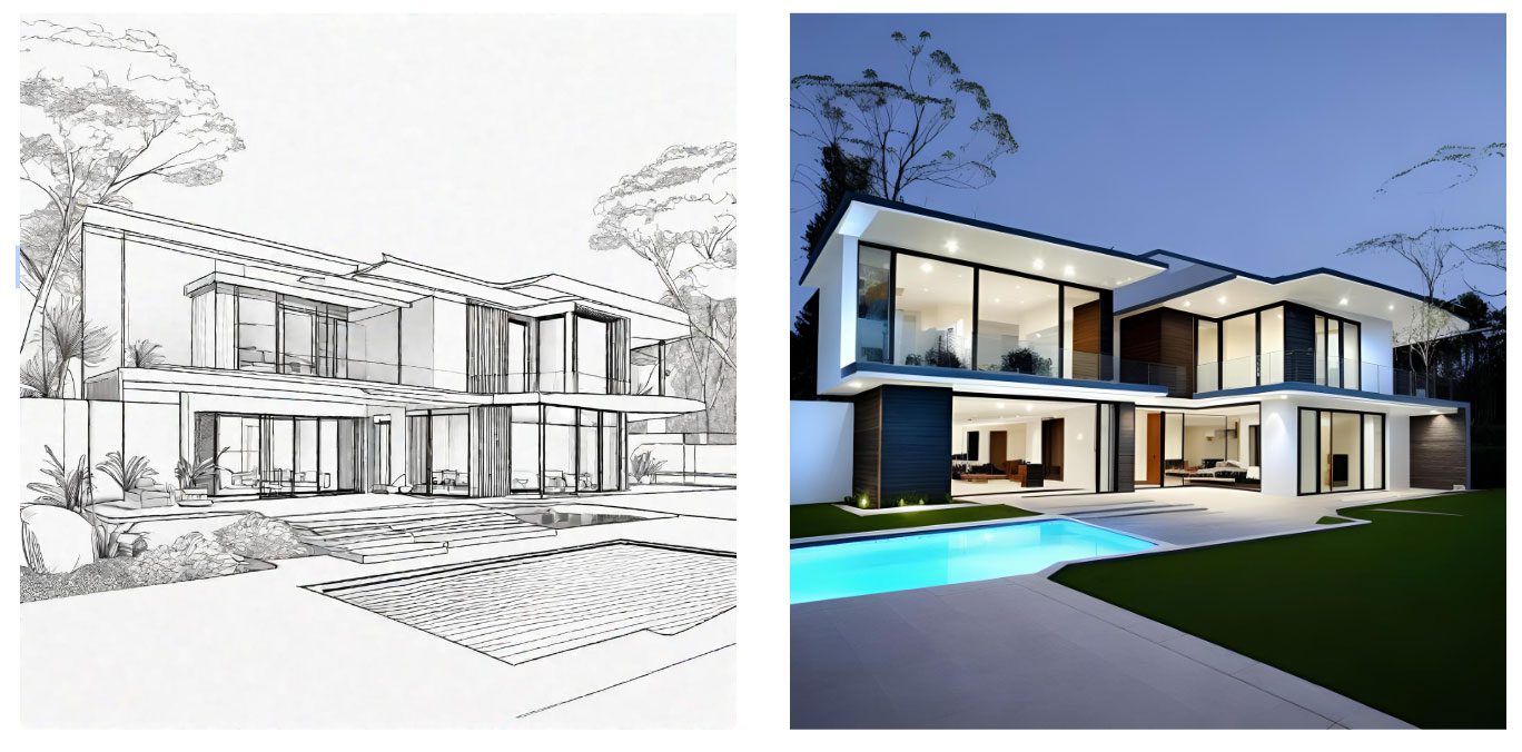 10 CÔNG CỤ AI BIẾN BẢN PHÁC THẢO THÀNH PHỐI CẢNH 3D
