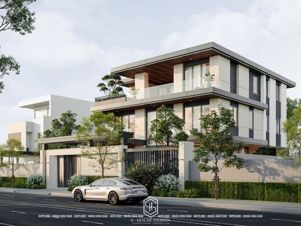 Thiết Kế Biệt Thự Hiện Đại Tại Khu VIP VCN Phước Hải