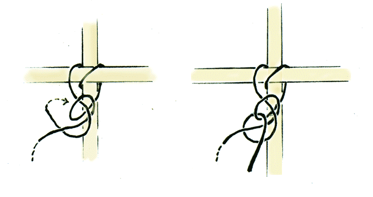 Cấu tạo Yotsume-gaki (hình 3 trong 4)