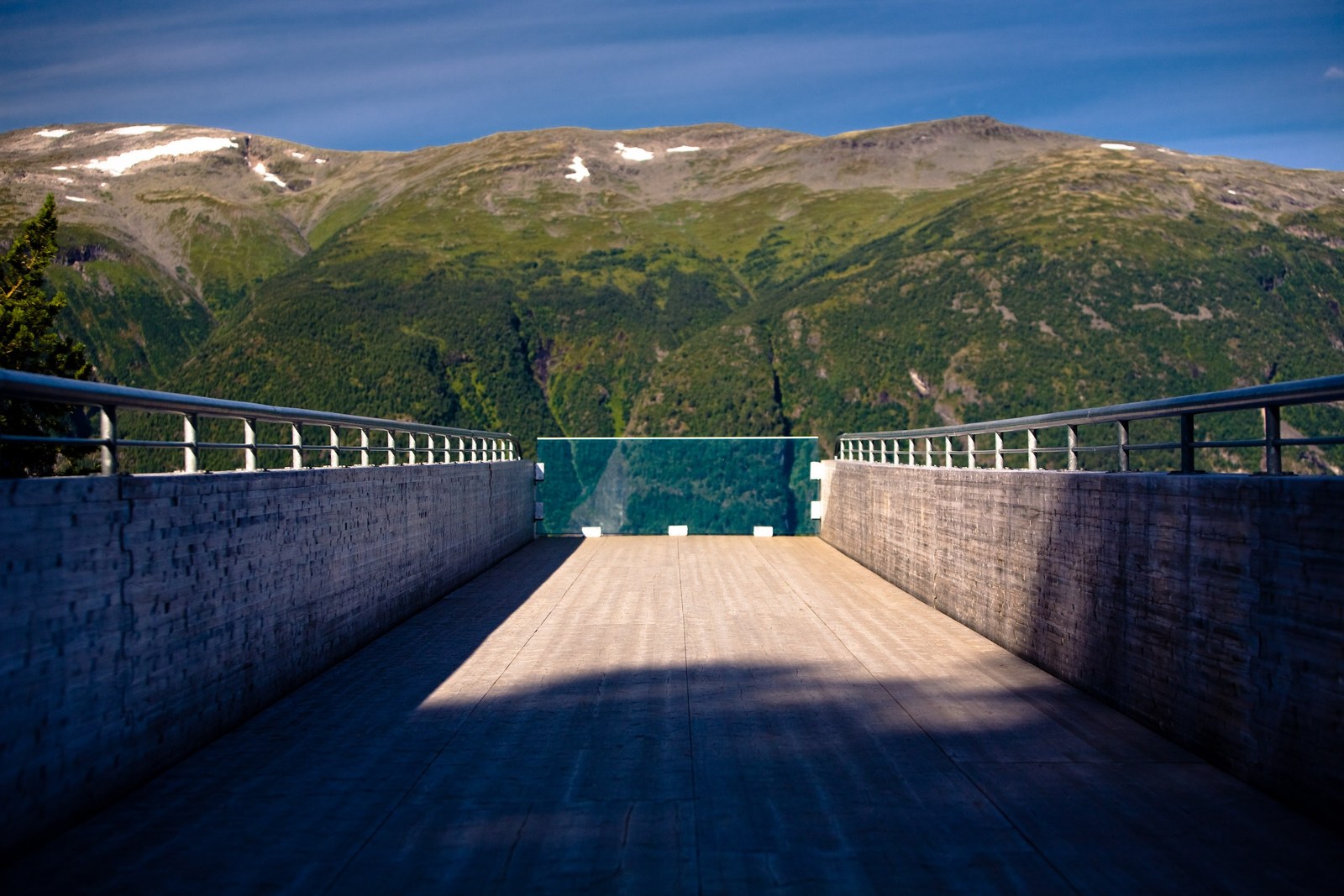 Aurland Lookout — Cận cảnh đầu mút platform