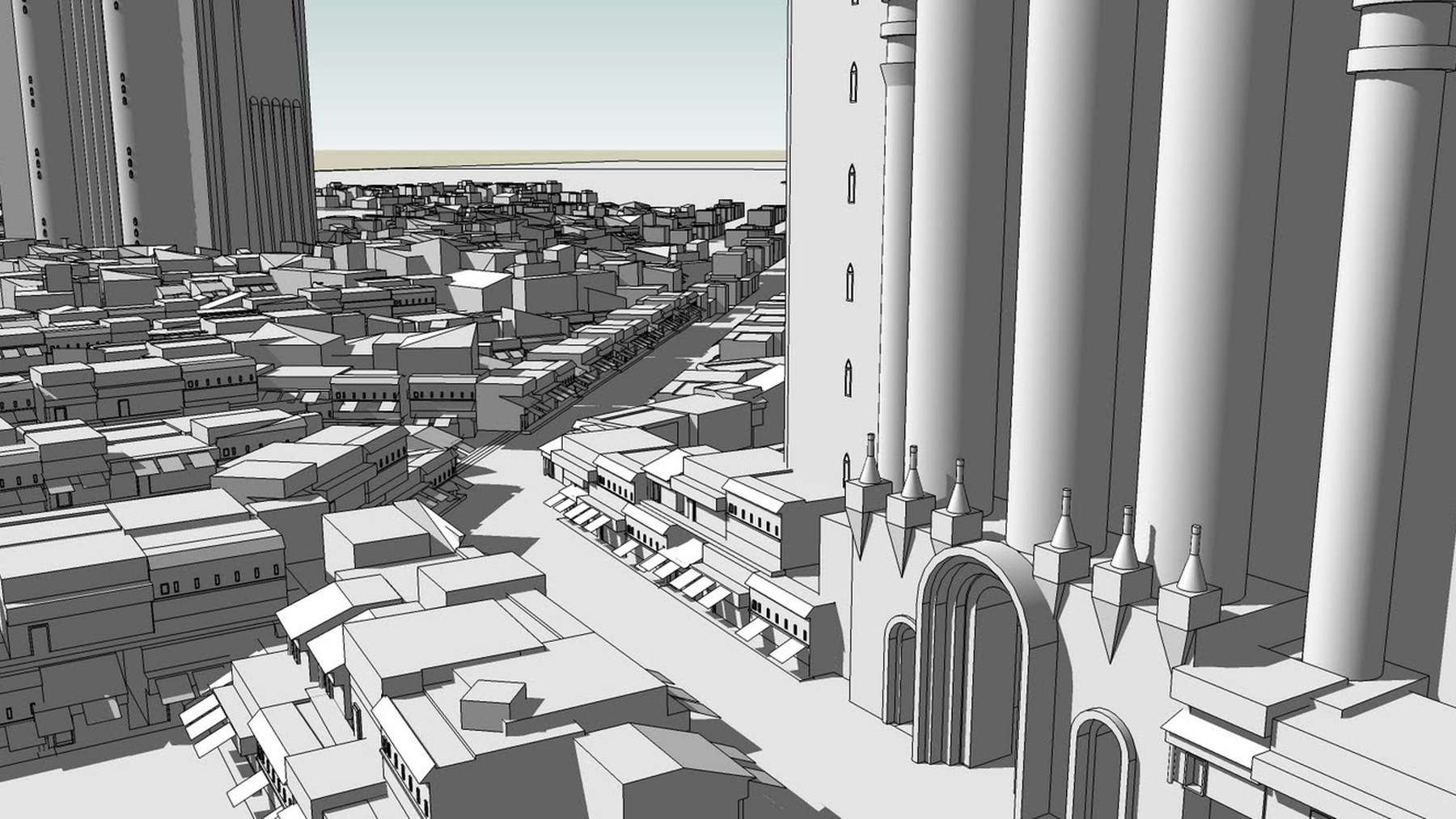 Edge Styles, Shadows, OpenGL, Outliner — bốn chỗ SketchUp ngốn máy nhất khi mô hình cảnh quan phình to