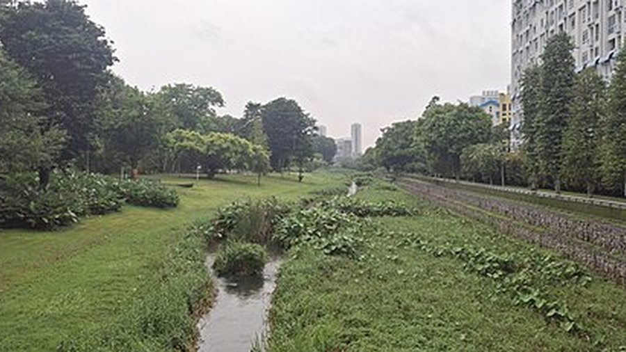 Bishan–Ang Mo Kio Park, Singapore — biến kênh bê tông thành sông