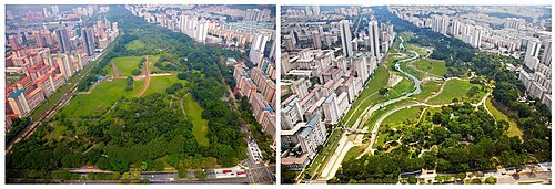 Bishan–Ang Mo Kio Park, Singapore — Ảnh ghép trước