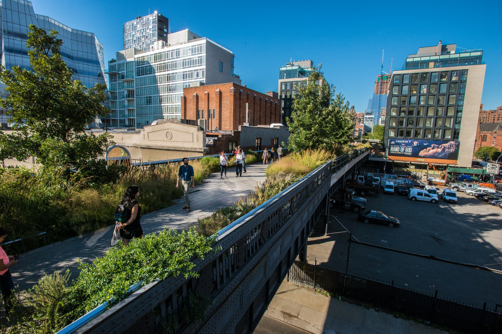 High Line — Toàn cảnh lối đi High Line trên cao giữa