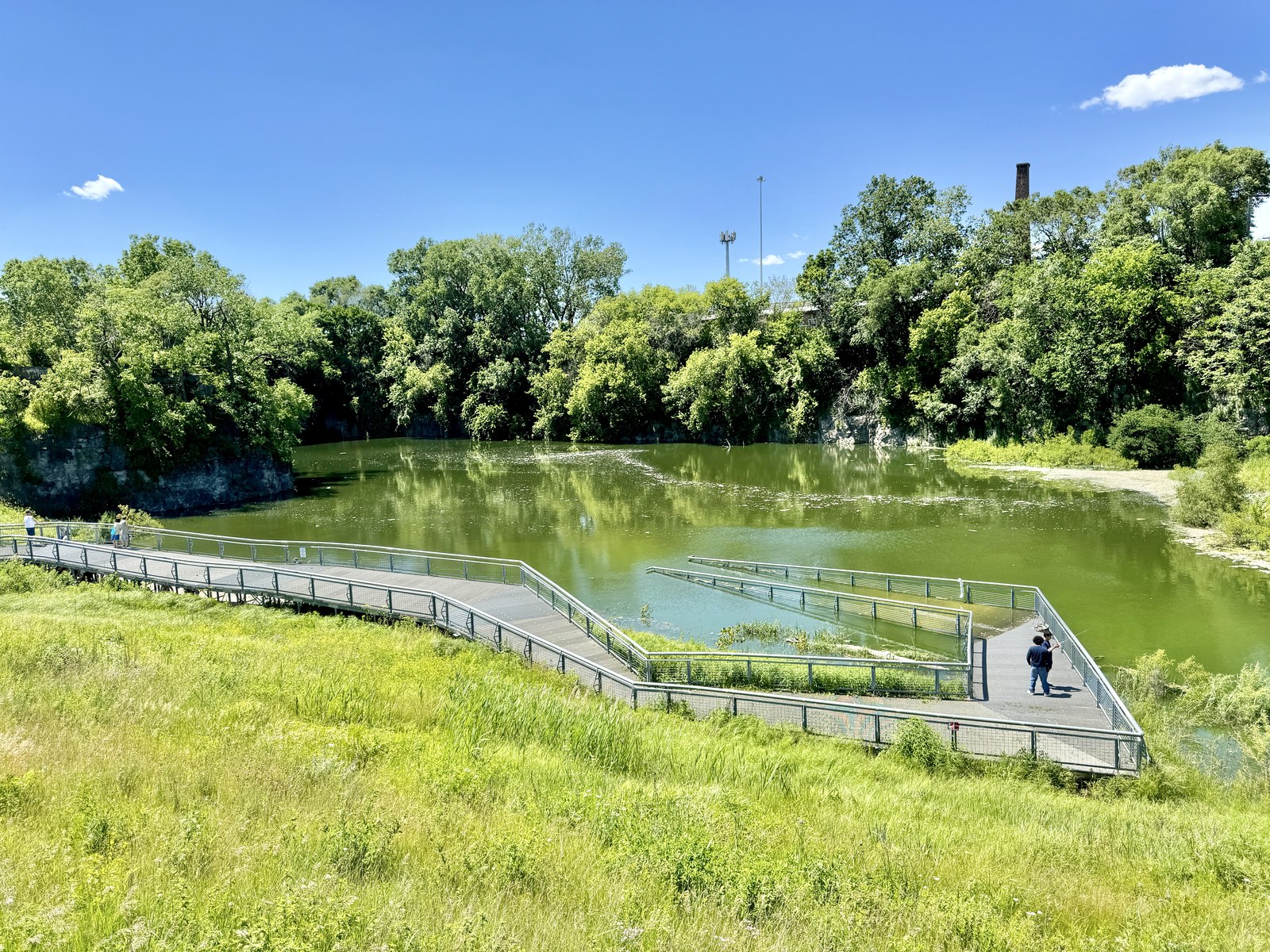 Ảnh minh hoạ — Stearns Quarry Fishing Pond trong Palmisano Nature Park