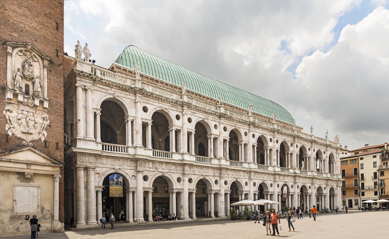 Ảnh minh hoạ — Mặt tiền Basilica Palladiana trên Piazza dei Signori